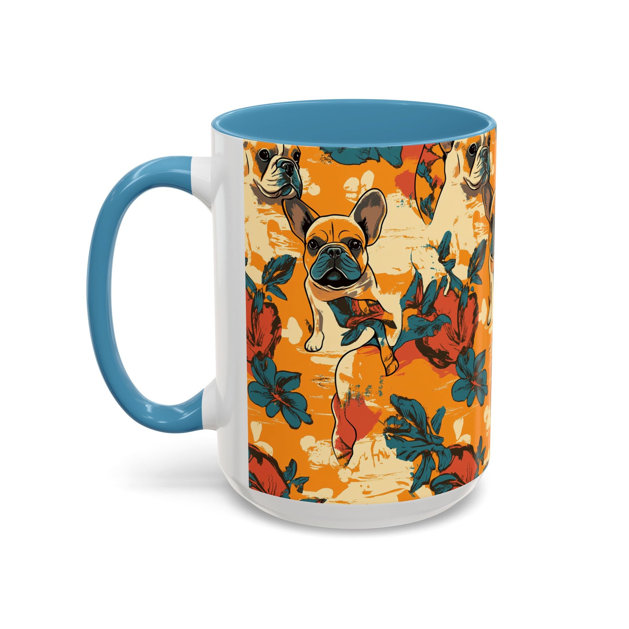 Frenchie Glow-Up Galore Accent Coffee Mug