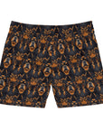 Modern Rottweiler Royalty Men's Mid-Length Swim Shorts