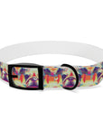 Glitchy Bulldog Blitz Dog Collar