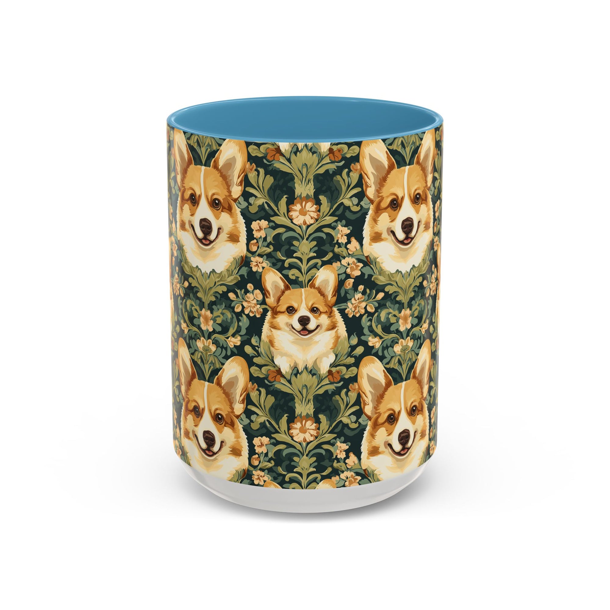 Corgi Charmz Accent Coffee Mug