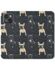 Frenchie Celestial Soar Flip Cases