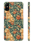 Blooming Goldie Glam Slim Phone Cases