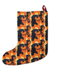 Rottweiler Chic Pawsitivity Christmas Stockings