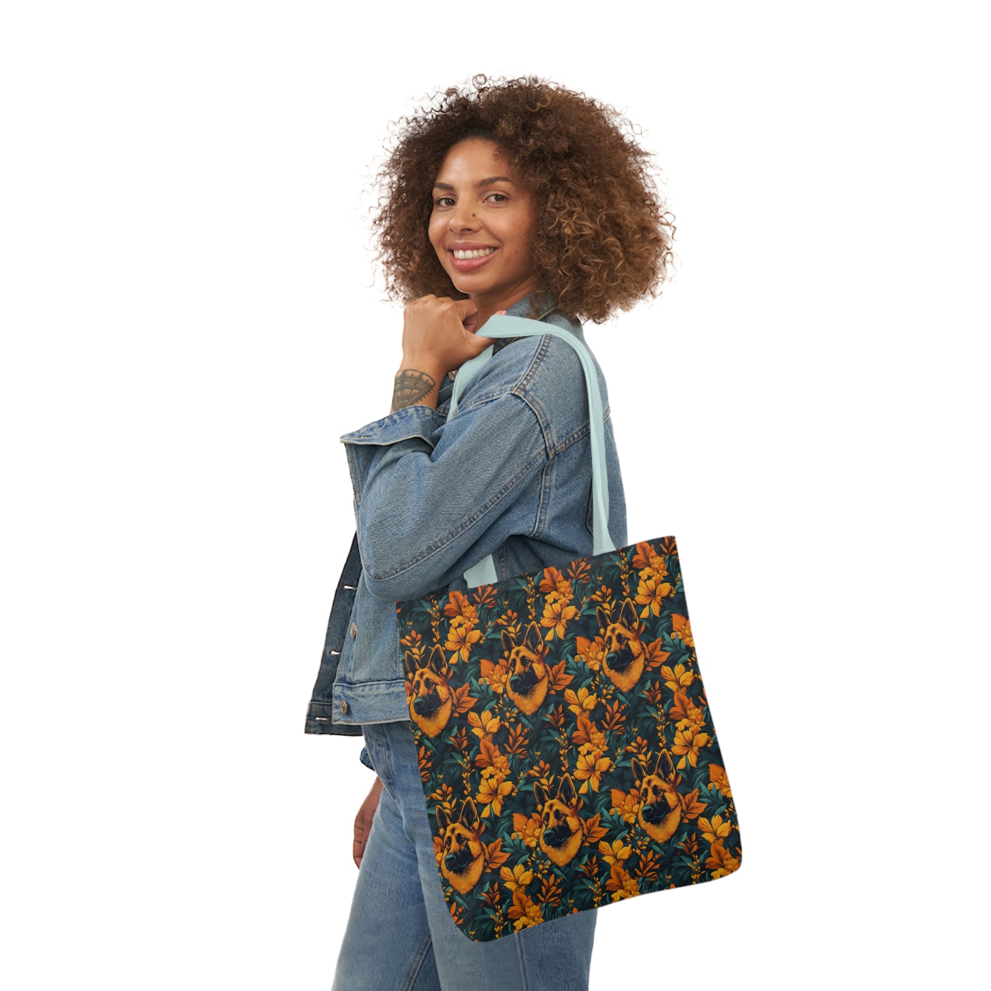 Safari Shepherd Strut Canvas Tote Bag