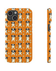 Boxer Blissful Chic Canine Slim Phone Cases