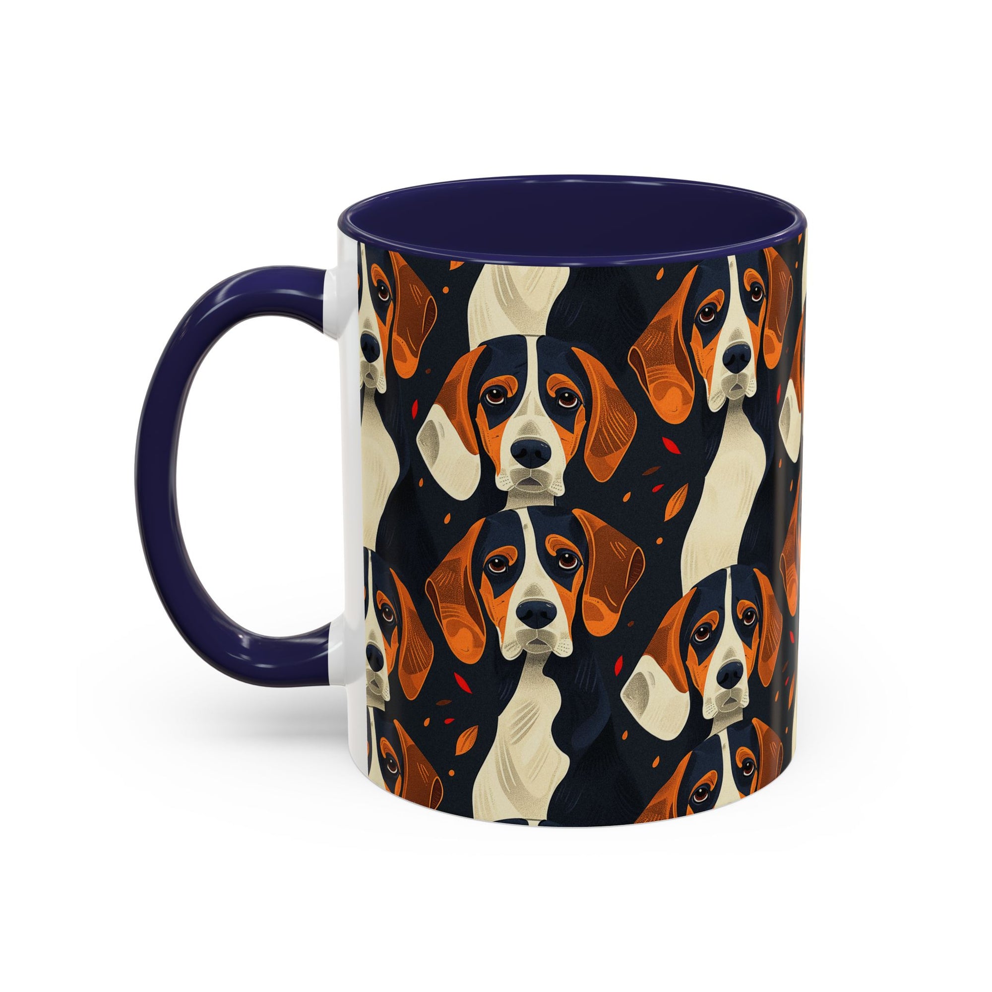 Beagle Glimmer Gaze Glamour Accent Coffee Mug