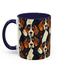 Beagle Glimmer Gaze Glamour Accent Coffee Mug