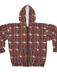 Boxer Blossom Tapestry Delight Unisex Zip Hoodie