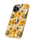 Golden Glitz 'n Glamour Woofwear Slim Phone Cases