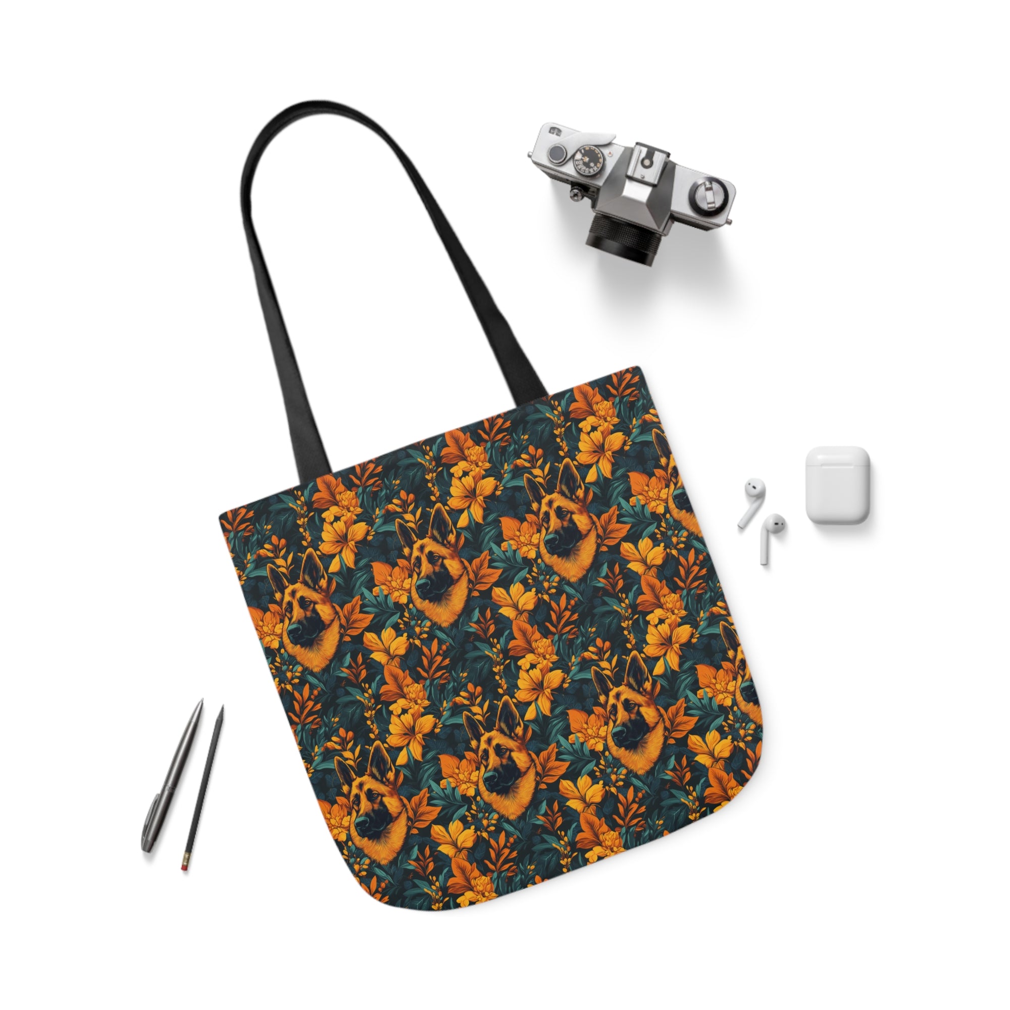 Safari Shepherd Strut Canvas Tote Bag