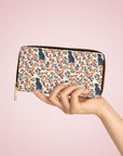 Bloomiful Lab Bouquet Zipper Wallet