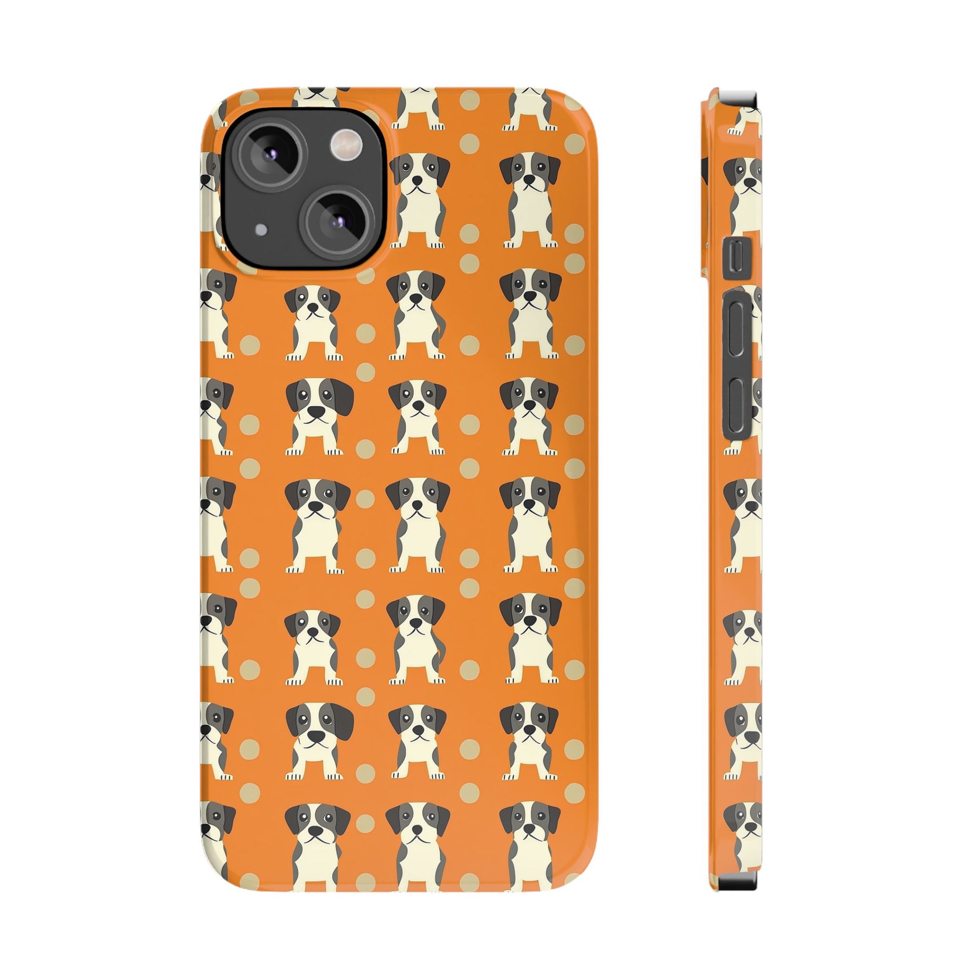 Boxer Blissful Chic Canine Slim Phone Cases