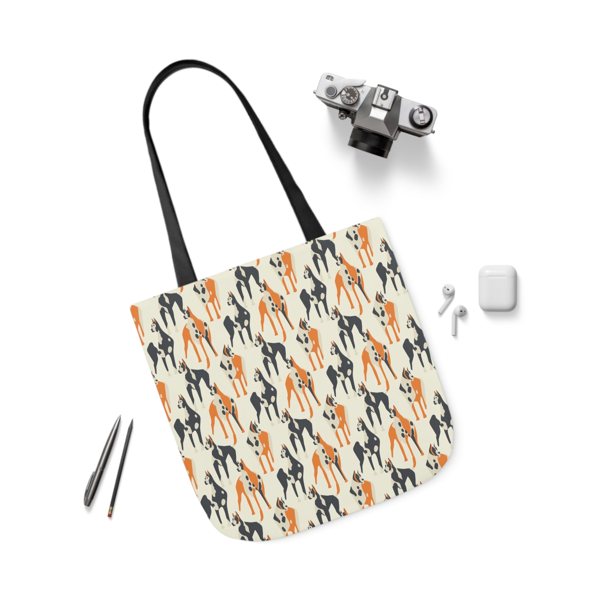 Dashing Dane Divinity Canvas Tote Bag