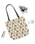 Dashing Dane Divinity Canvas Tote Bag