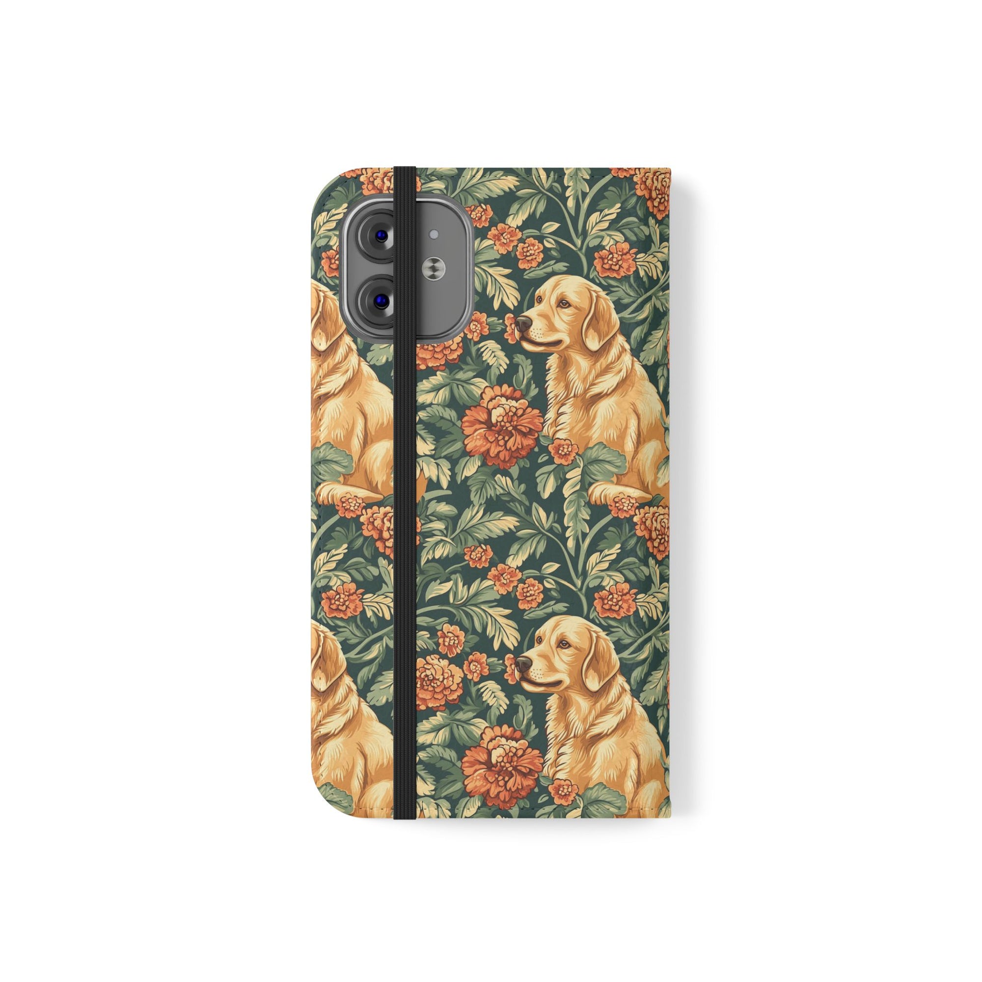 Blooming Goldie Glam Flip Cases