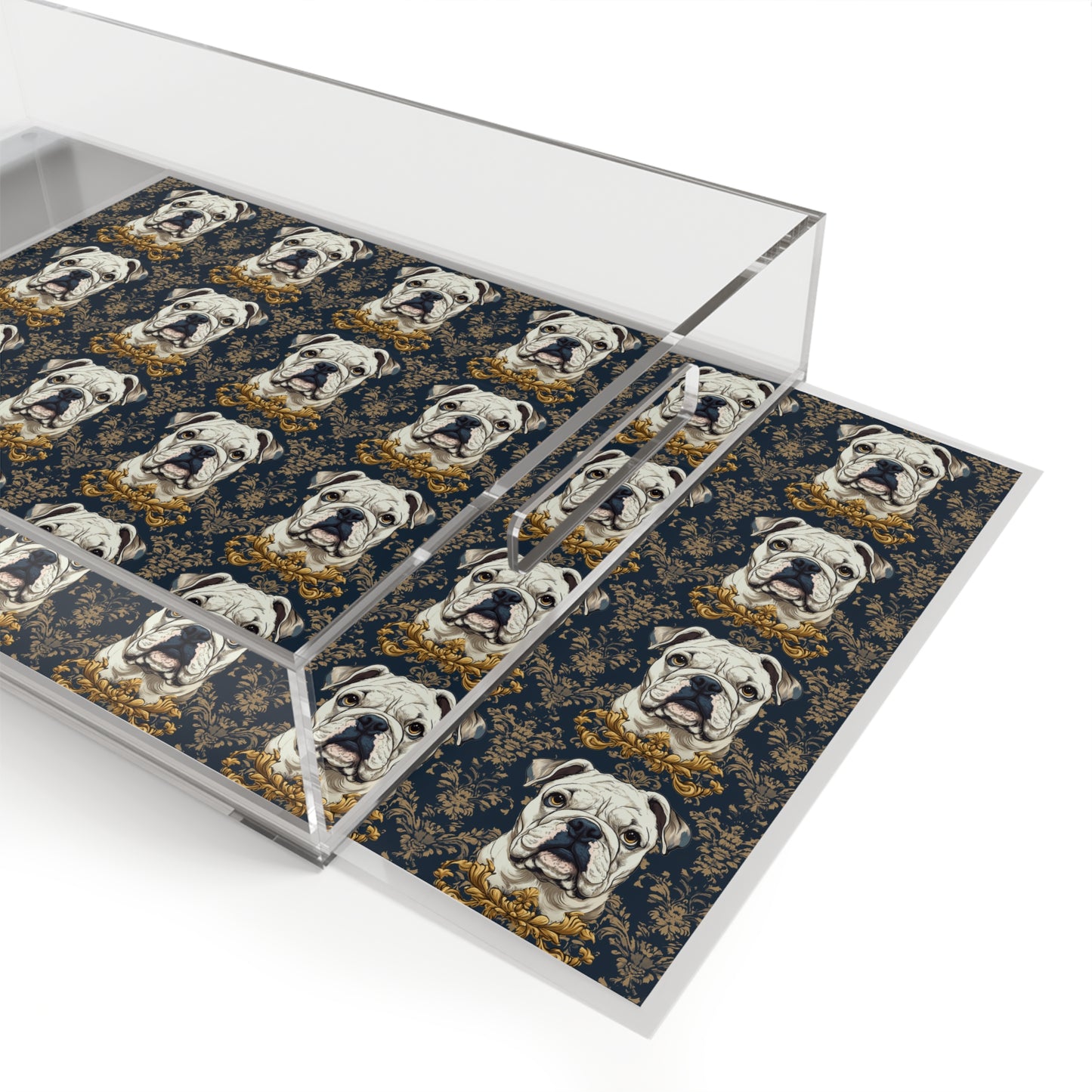 Wildwood Wanderlust Bulldog Acrylic Serving Tray