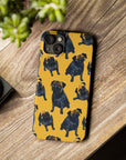 Puglet Posh Paradise Slim Phone Cases