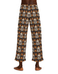 Bloomingly Bulldogistic Bouquet Men's Pajama Pants