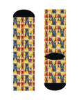 Dane-tastic Marvelous Mutt Mode Cushioned Crew Socks