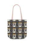 Wildwood Wanderlust Bulldog Canvas Tote Bag