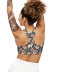 Blooming Bulldog Beauty Seamless Sports Bra