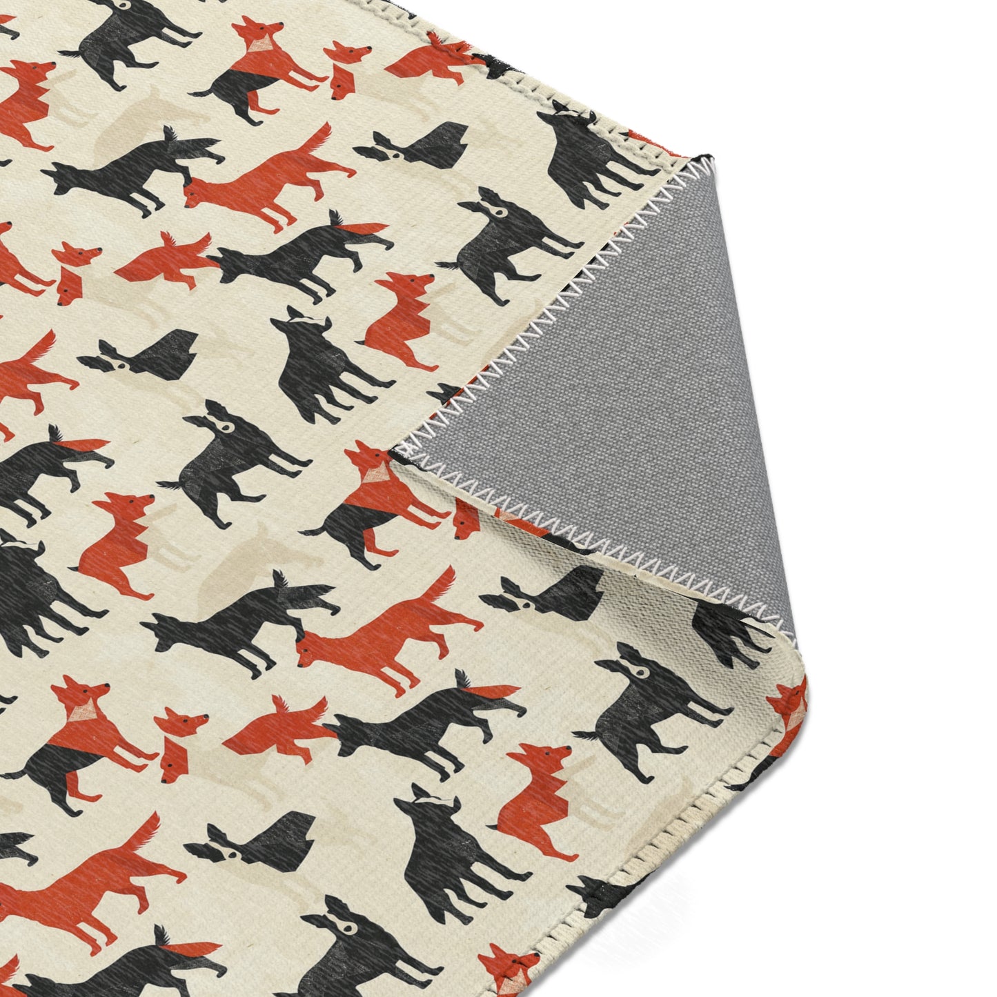 Modern Shepherd Chic - German Shepherd Area Rug