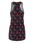 Rustic Rottie Charm Women's Racerback Dress