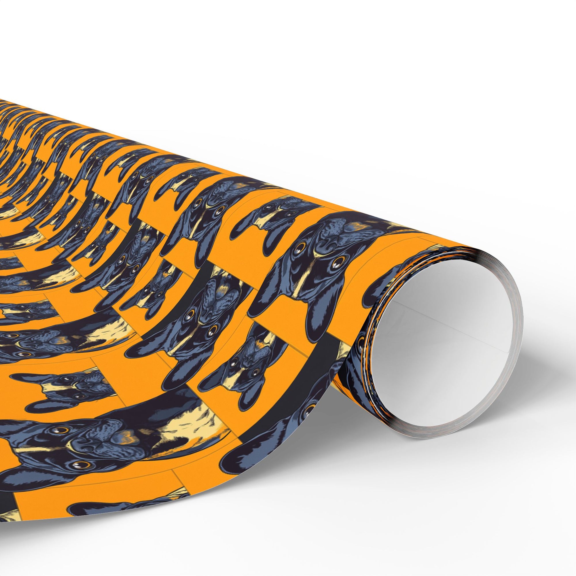 Frenchie Pawsitively Pawsome Peek-a-Boo Perfection Wrapping Paper