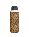 Autumnal German Shepherd Glamour Stainless Steel Water Bottle