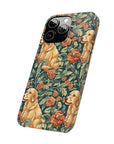 Blooming Goldie Glam Slim Phone Cases