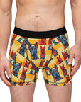 Dane-tastic Marvelous Mutt Mode Men's Boxers