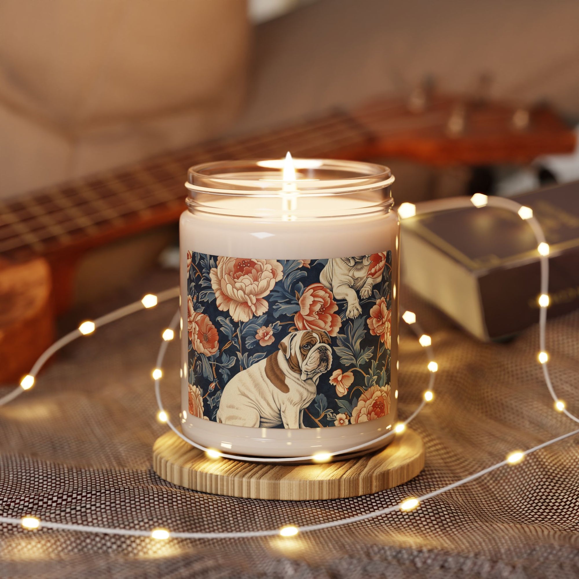 Blooming Bulldog Beauty Scented Soy Candle