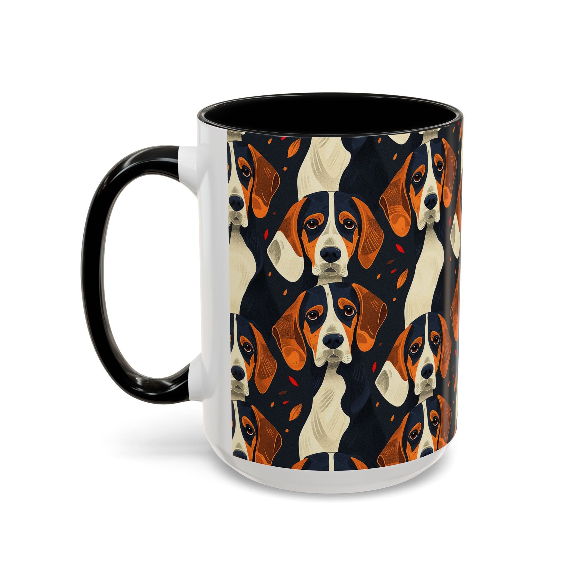 Beagle Glimmer Gaze Glamour Accent Coffee Mug