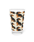 Whimsical Dachsund Dreamcatcher Pint Glass