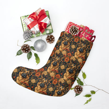 WhimsiWooly Shepherd Spritz Christmas Stockings