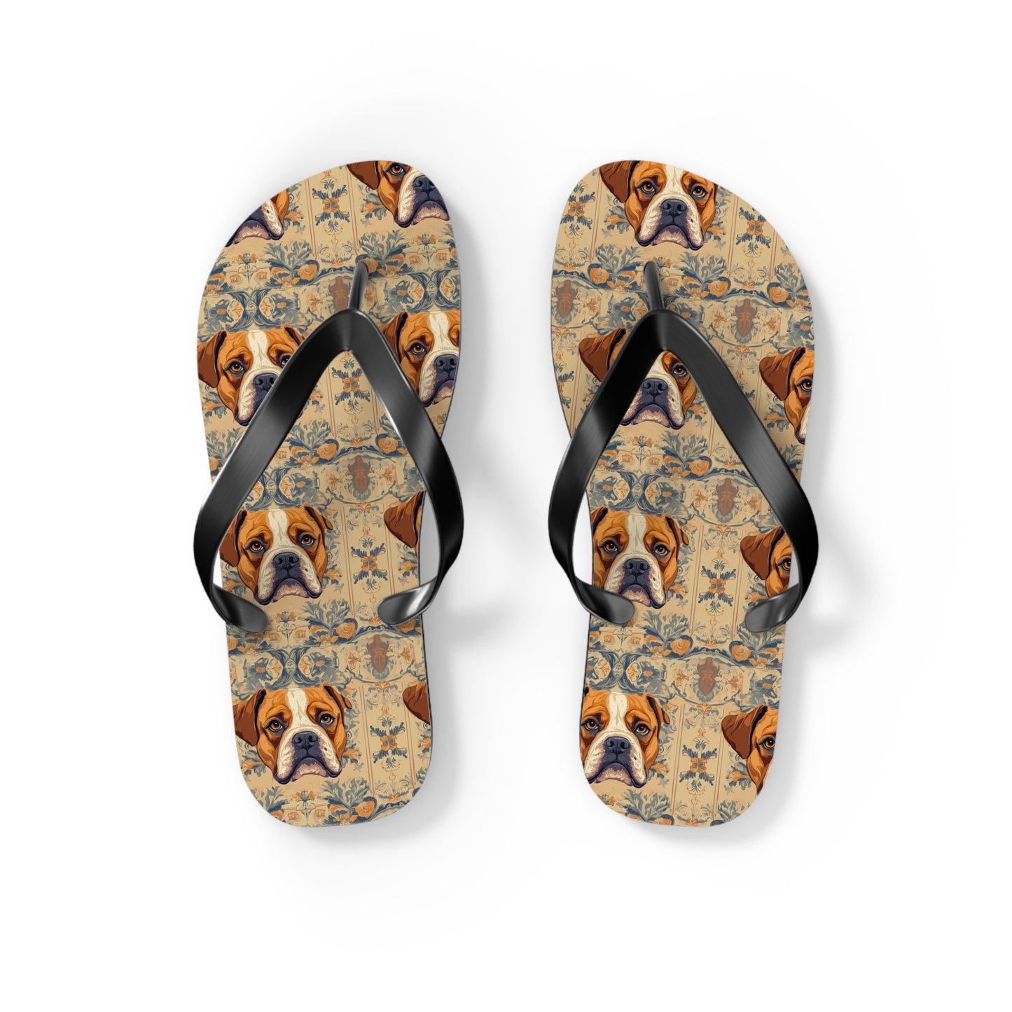 Bowtie Boxer Bliss Flip Flops