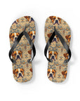 Bowtie Boxer Bliss Flip Flops