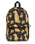 Golden Paws Floral Frenchie Backpack