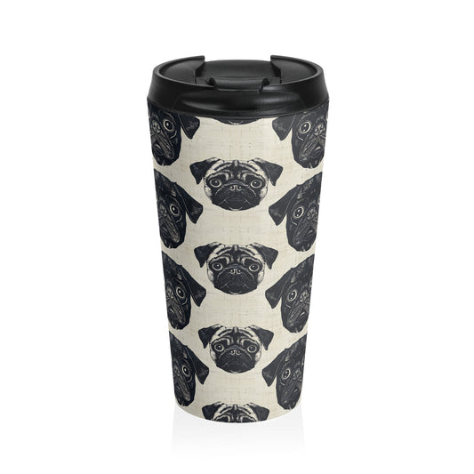 Pugalicious Enchantment Stainless Steel Travel Mug