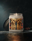 Yorkie Charm Twins Scented Soy Candle