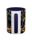 Regal Frenchie Noir Elegance Accent Coffee Mug