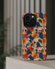 Bloom Pup Frenchietastic Splatter Magnetic Tough Cases