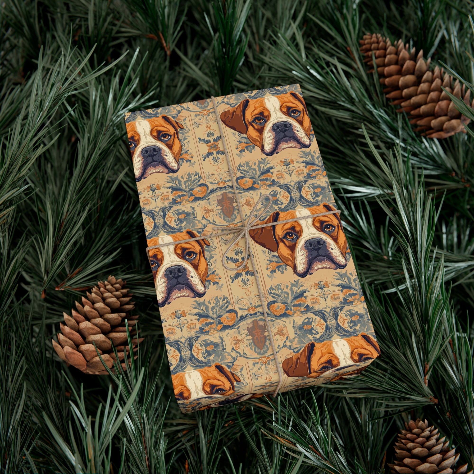 Bowtie Boxer Bliss Gift Wrap Papers