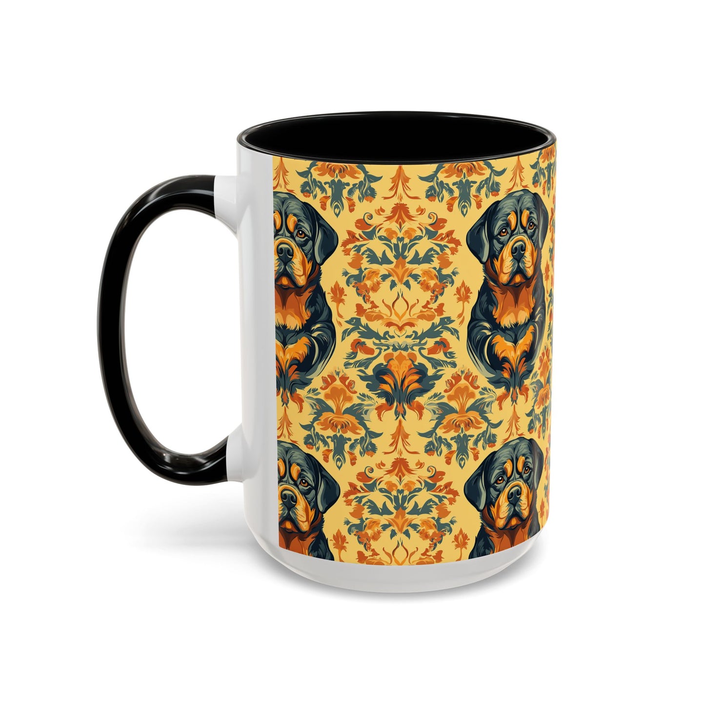 Royal Rottie Regalia Accent Coffee Mug