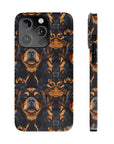 Modern Rottweiler Royalty Slim Phone Cases