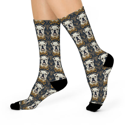 Wildwood Wanderlust Bulldog Cushioned Crew Socks