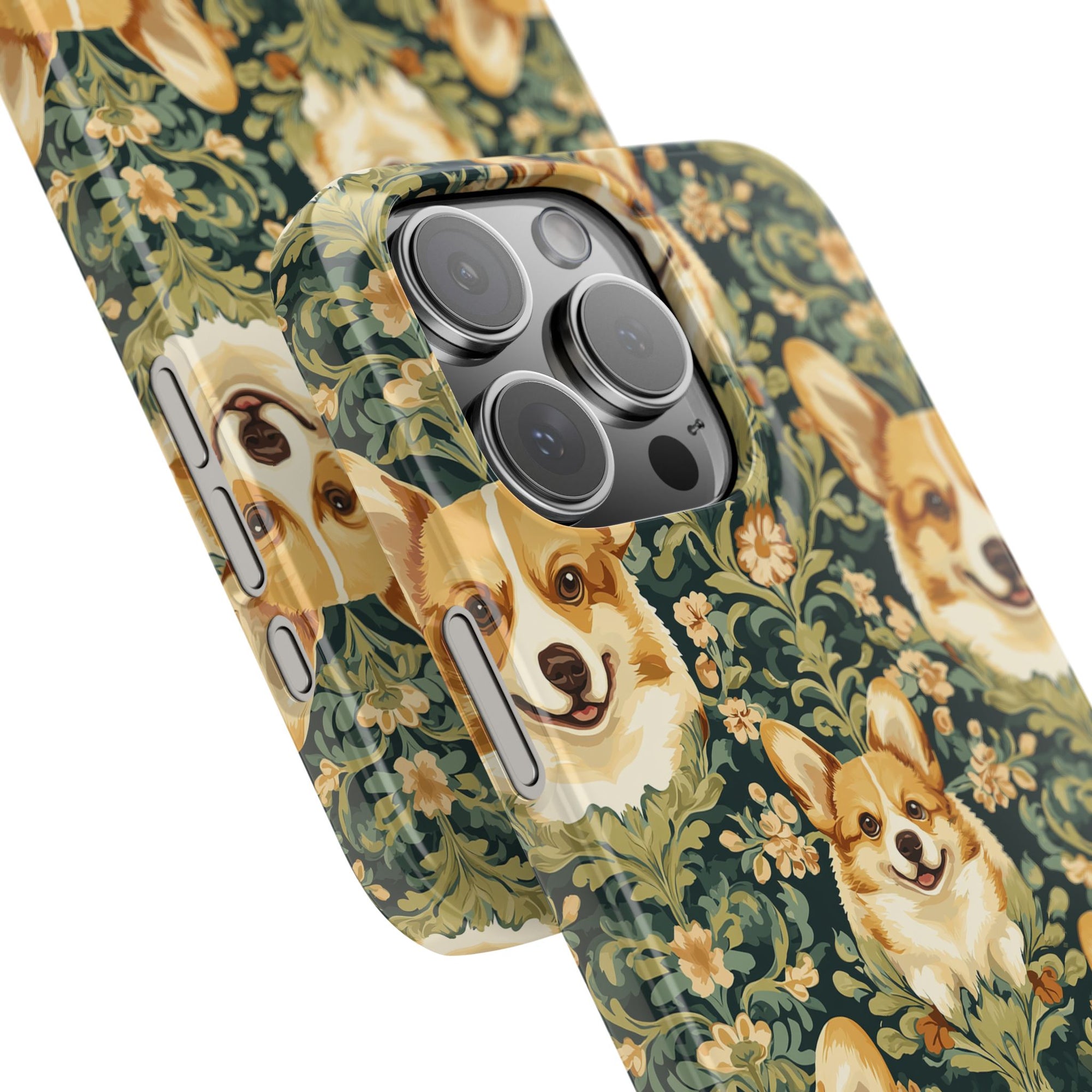 Corgi Charmz Slim Phone Cases