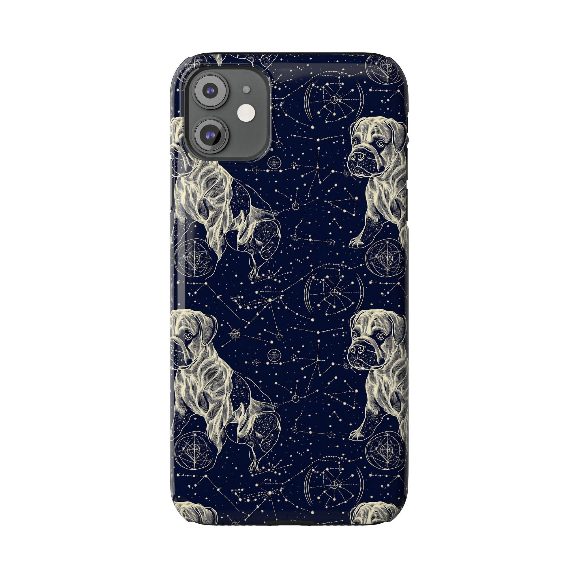 Celestial Boxer Bliss Slim Phone Cases