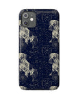 Celestial Boxer Bliss Slim Phone Cases