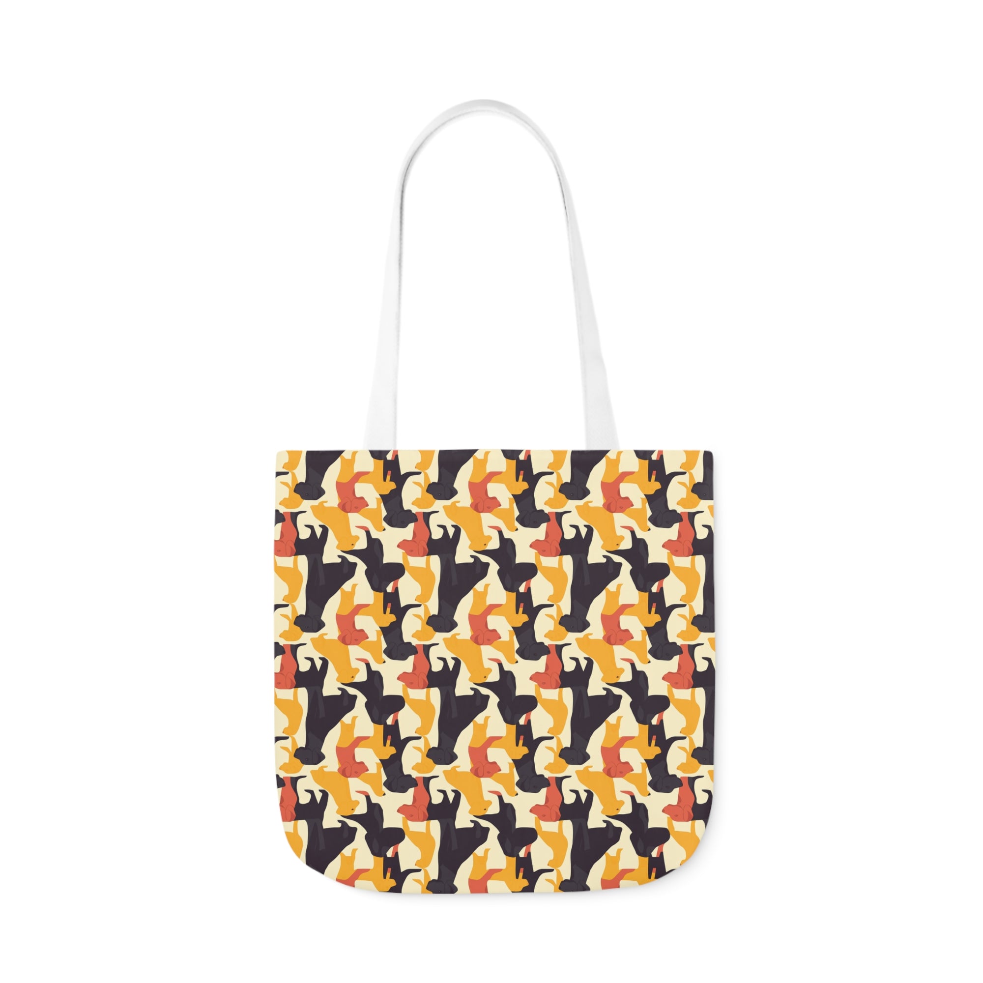 Modern Charm Labrador Chic Canvas Tote Bag